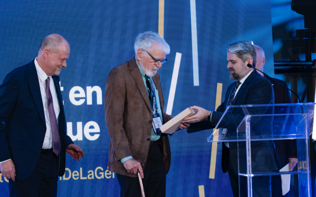 Congratulations to ICG member, Dr. W. Ford Doolittle, who received a Genome Canada – Lifetime Achievement Award, presented at the Canadian Genomics Impact Awards Reception, Halifax, Feb. 5, 2025